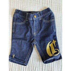 Coogi Jeans 12 months Logo Elastic Waist Toddler Baby